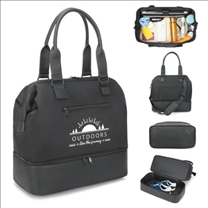 The Weekender Travel Bag With Drop Bottom